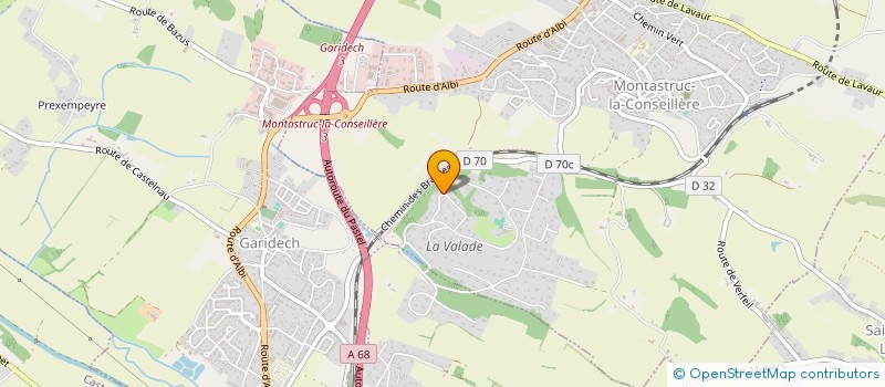 localisation de l'entreprise MADAME EMILIE DEBIA  MONTASTRUC-LA-CONSEILLERE