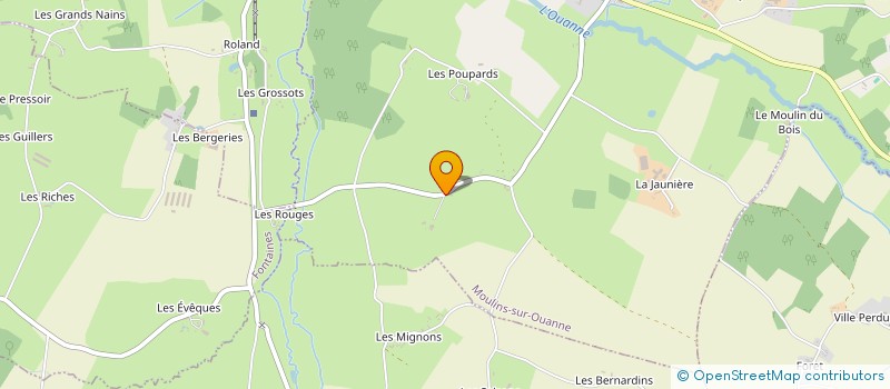 localisation de l'entreprise MADAME EMILIE DEFFAIX  MOULINS-SUR-OUANNE