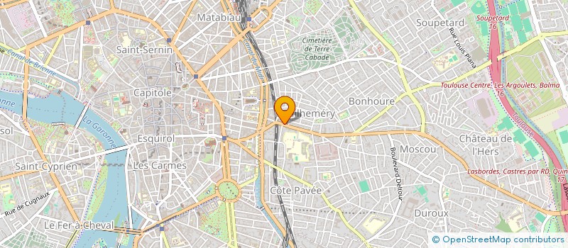 localisation de l'entreprise MADAME EMILIE DEGOMBERT à TOULOUSE