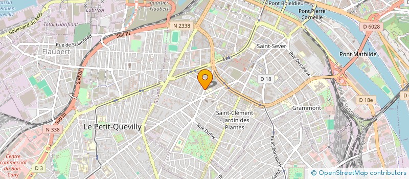 localisation de l'entreprise MADAME EMILIE DEGUERRE  MONT-SAINT-AIGNAN