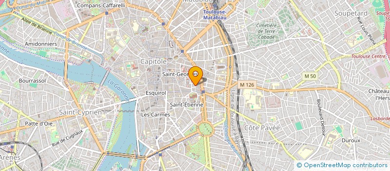 localisation de l'entreprise MADAME EMILIE DEHERMANN ROY  TOULOUSE