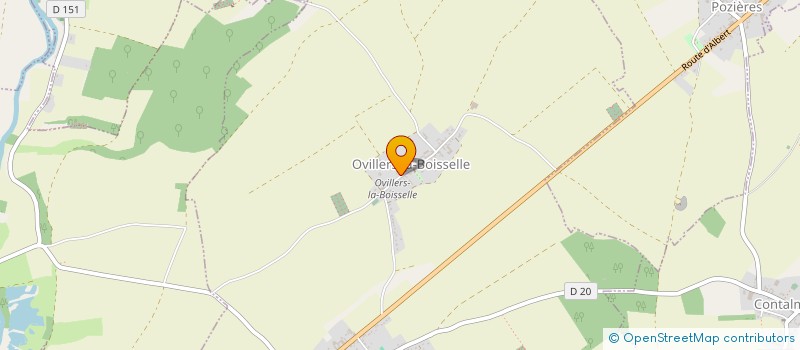 localisation de l'entreprise MADAME EMILIE DELANNOY à OVILLERS-LA-BOISSELLE