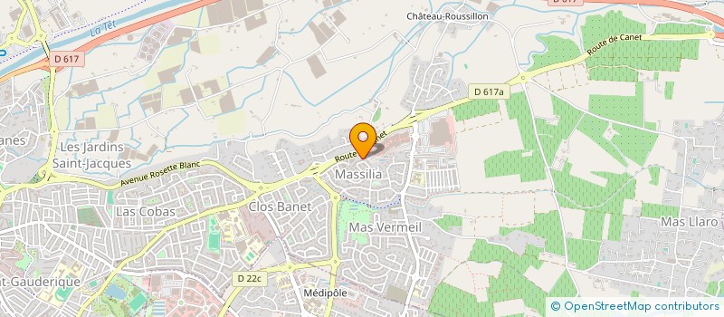 localisation de l'entreprise MADAME EMILIE DELAPIERRE  PERPIGNAN