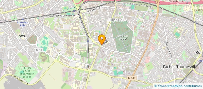 localisation de l'entreprise MADAME EMILIE DELATTRE à LILLE