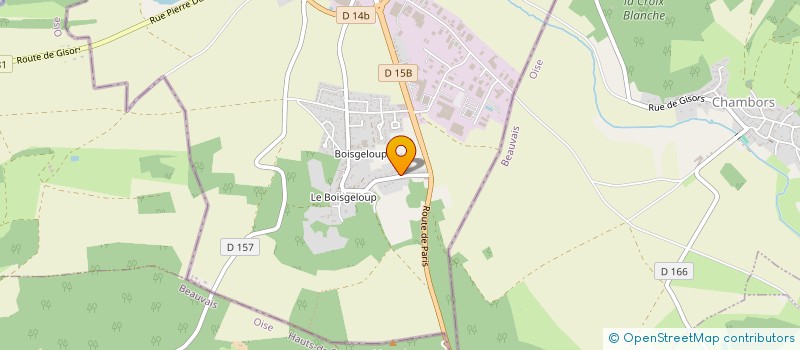 localisation de l'entreprise MADAME EMILIE DELAVEAU  GISORS