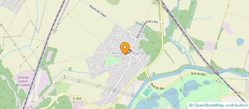 localisation de l'entreprise MADAME EMILIE DELBOVE  ANNET-SUR-MARNE