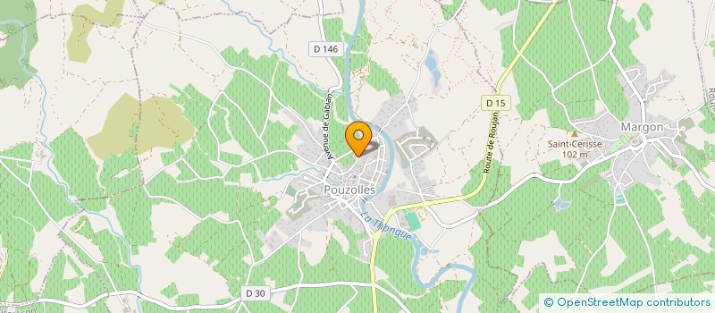 localisation de l'entreprise MADAME EMILIE DELMAS  MAGALAS