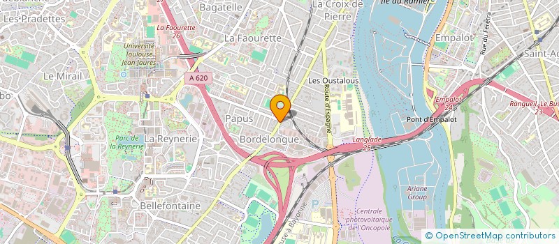 localisation de l'entreprise MADAME EMILIE DELMAS à TOULOUSE