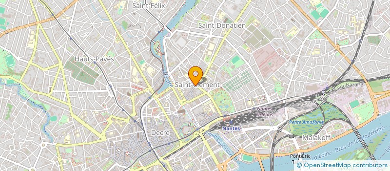 localisation de l'entreprise MADAME EMILIE DENIS à NANTES