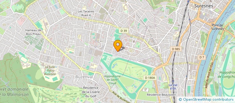 localisation de l'entreprise MADAME EMILIE DENIS à SURESNES