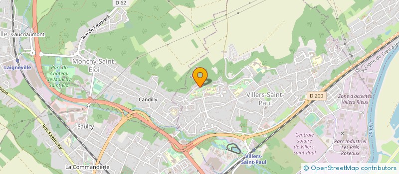 localisation de l'entreprise MADAME EMILIE DENOS  VILLERS-SAINT-PAUL