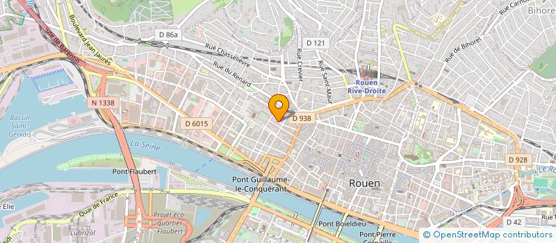 localisation de l'entreprise MADAME EMILIE DEQUESNE  ROUEN