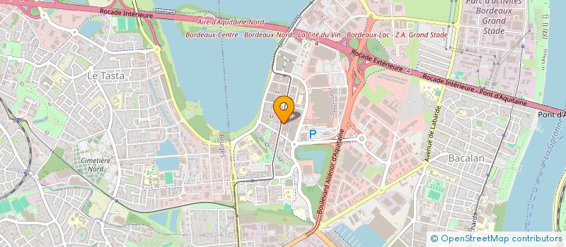 localisation de l'entreprise MADAME EMILIE DERAND  BORDEAUX