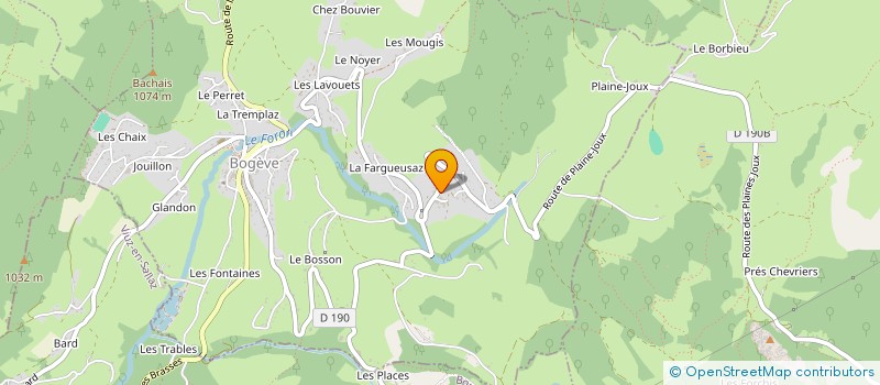 localisation de l'entreprise MADAME EMILIE DEROCLES  BOGEVE