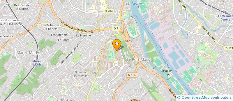 localisation de l'entreprise MADAME EMILIE DESCAVES  MARLY-LE-ROI