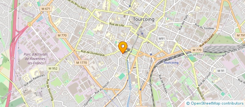 localisation de l'entreprise MADAME EMILIE DESCHEYER à TOURCOING