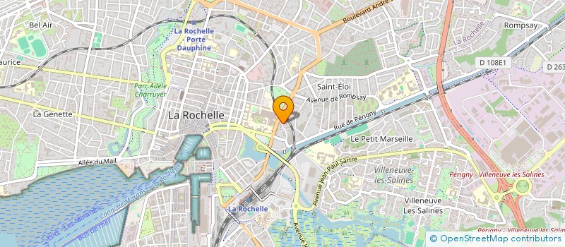 localisation de l'entreprise MADAME EMILIE DESDOUETS  LA ROCHELLE