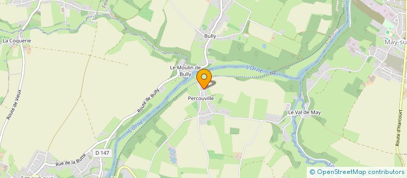 localisation de l'entreprise MADAME EMILIE DESFONTAINES  LAIZE-CLINCHAMPS