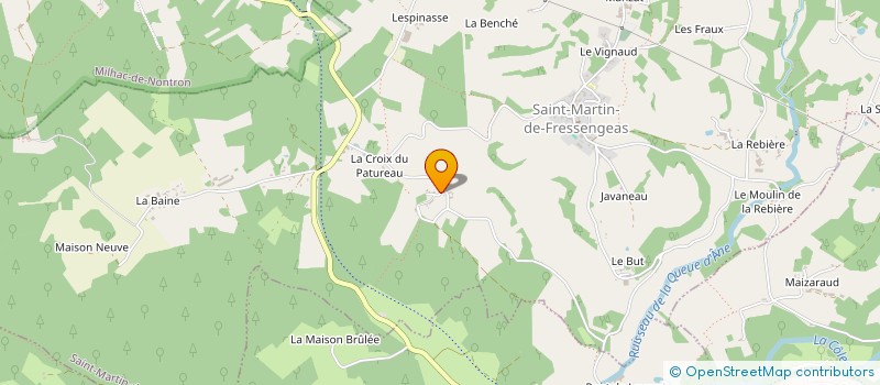 localisation de l'entreprise MADAME EMILIE DESPLAT  SAINT-MARTIN-DE-FRESSENGEAS