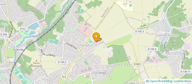 localisation de l'entreprise MADAME EMILIE DESPRES  CHAMPHOL