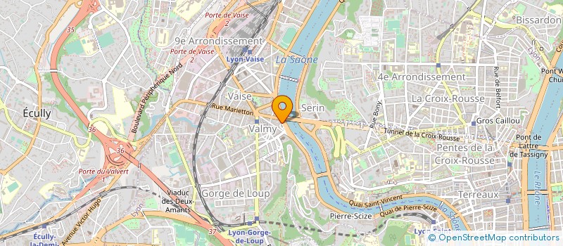 localisation de l'entreprise MADAME EMILIE DESPREZ  LYON