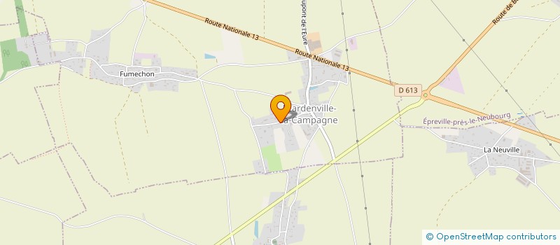 localisation de l'entreprise MADAME EMILIE DETALLANTE  ECARDENVILLE-LA-CAMPAGNE