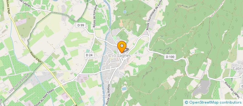 localisation de l'entreprise MADAME EMILIE DEVAUX à LAGNES