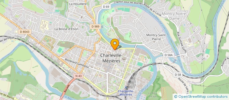 localisation de l'entreprise MADAME EMILIE DEVILLE à CHARLEVILLE-MEZIERES