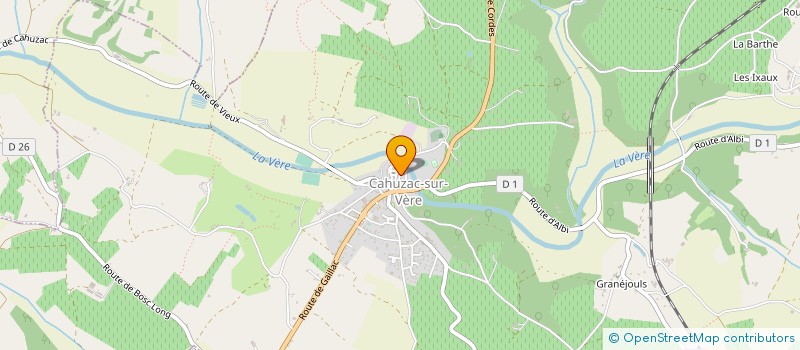 localisation de l'entreprise MADAME EMILIE DIAS  CAHUZAC-SUR-VERE