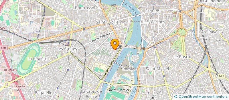 localisation de l'entreprise MADAME EMILIE DORE à TOULOUSE