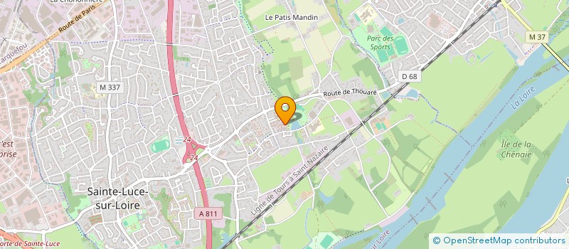 localisation de l'entreprise MADAME EMILIE DOUAISI  SAINTE-LUCE-SUR-LOIRE