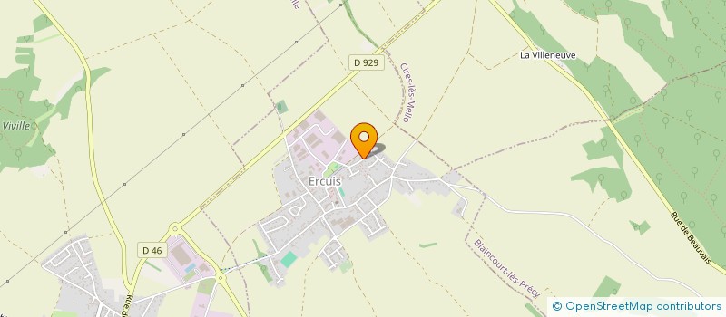 localisation de l'entreprise MADAME EMILIE DOUGNAT  GOUVIEUX