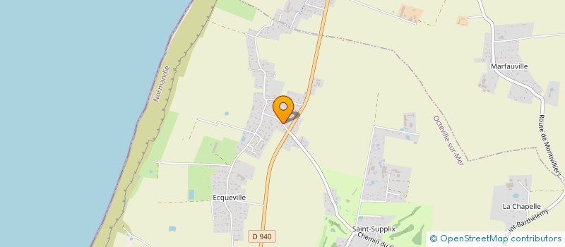 localisation de l'entreprise MADAME EMILIE DRONE  OCTEVILLE-SUR-MER