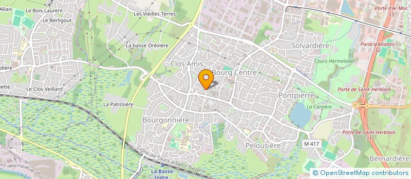 localisation de l'entreprise MADAME EMILIE DROSNET  SAINT-HERBLAIN