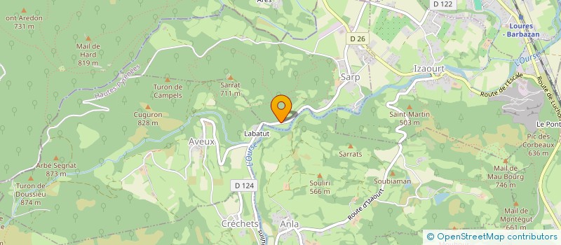 localisation de l'entreprise MADAME EMILIE DUBAELE  SARP