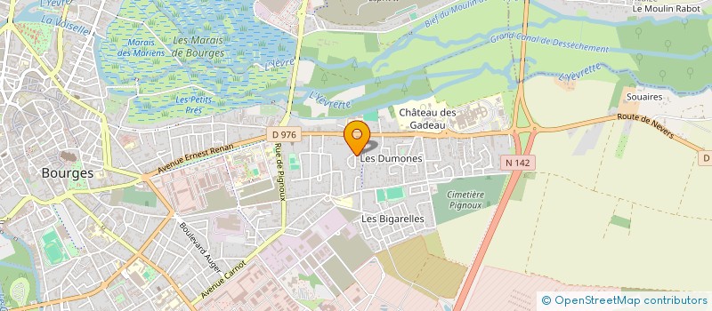 localisation de l'entreprise MADAME EMILIE DUBOIS  BOURGES