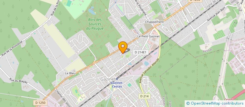 localisation de l'entreprise MADAME EMILIE DUBOT  CESTAS