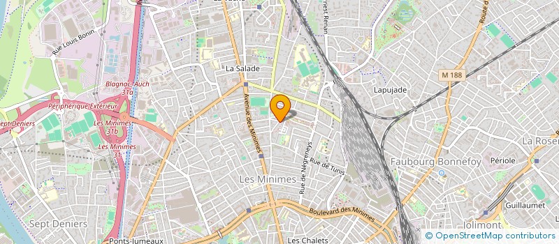 localisation de l'entreprise MADAME EMILIE DUBREUCQ à TOULOUSE