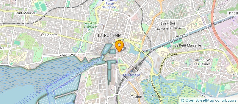 localisation de l'entreprise MADAME EMILIE DUCROS  LA ROCHELLE