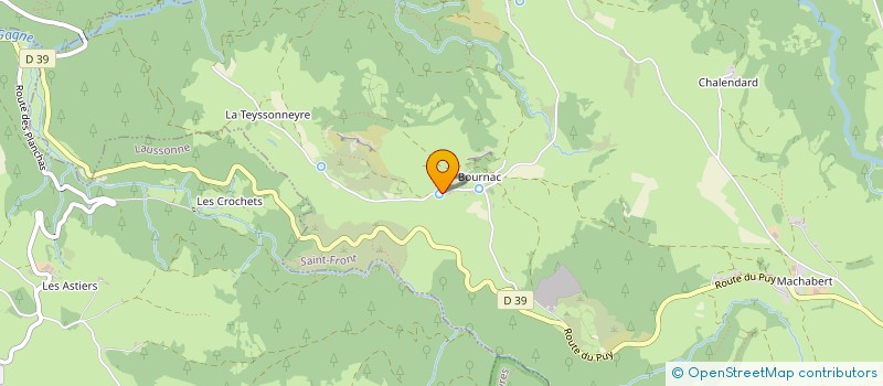 localisation de l'entreprise MADAME EMILIE DUCROUX  SAINT-FRONT