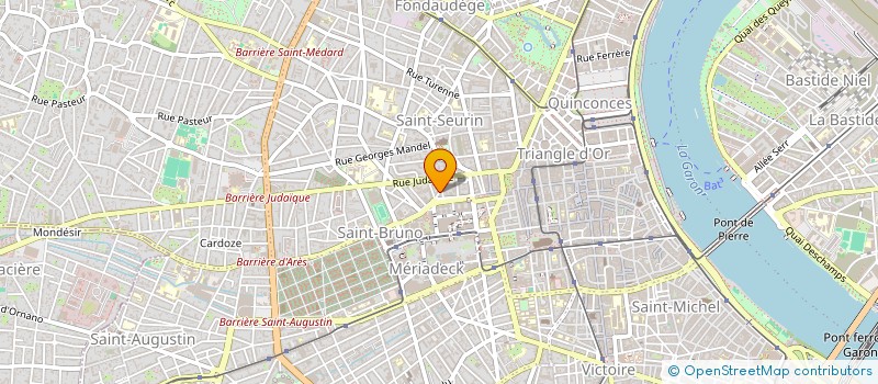 localisation de l'entreprise MADAME EMILIE DUFIEUX  BORDEAUX