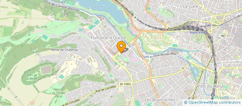 localisation de l'entreprise MADAME EMILIE DUFRAIGNE à DIJON
