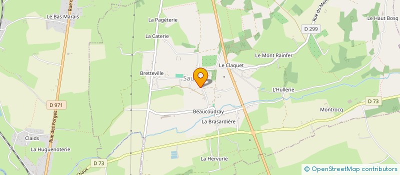 localisation de l'entreprise MADAME EMILIE DUMONT  SAUSSEY