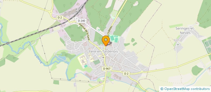 localisation de l'entreprise MADAME EMILIE DUMONT  FERE-EN-TARDENOIS