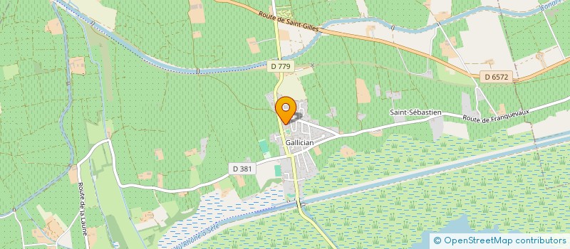 localisation de l'entreprise MADAME EMILIE DUMUR  VAUVERT