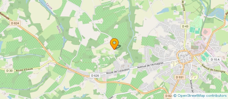 localisation de l'entreprise MADAME EMILIE DUPERIER  EAUZE