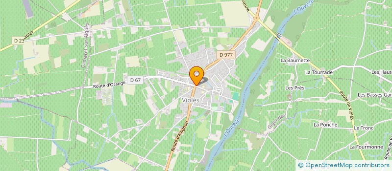 localisation de l'entreprise MADAME EMILIE DUPLAN  VIOLES