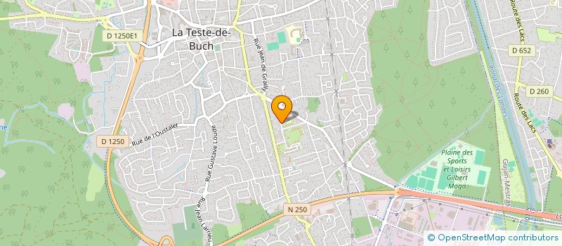 localisation de l'entreprise MADAME EMILIE DUPUY à LA TESTE-DE-BUCH