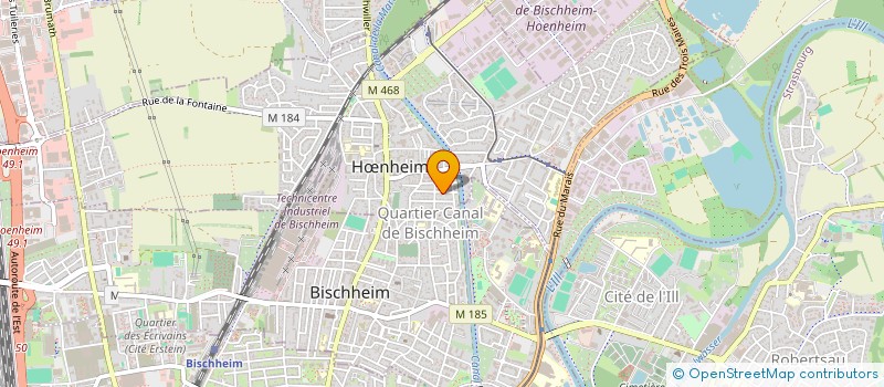 localisation de l'entreprise MADAME EMILIE DURAND  HNHEIM