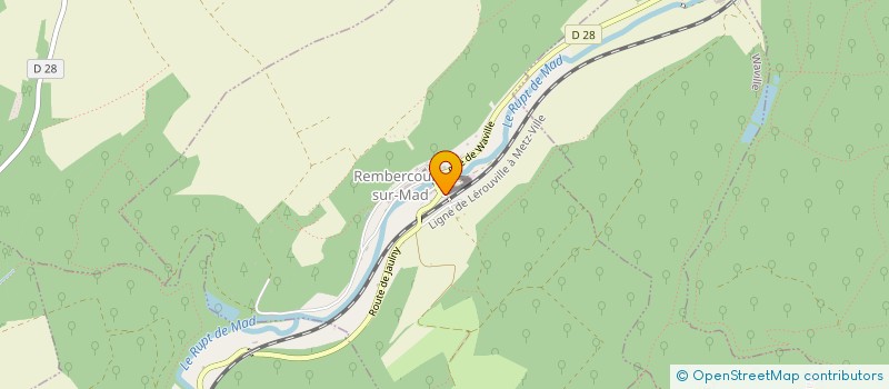localisation de l'entreprise MADAME EMILIE DURAND  REMBERCOURT-SUR-MAD